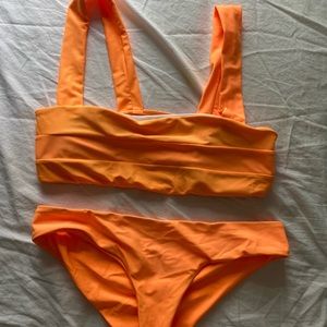 NeonOrange bikini set